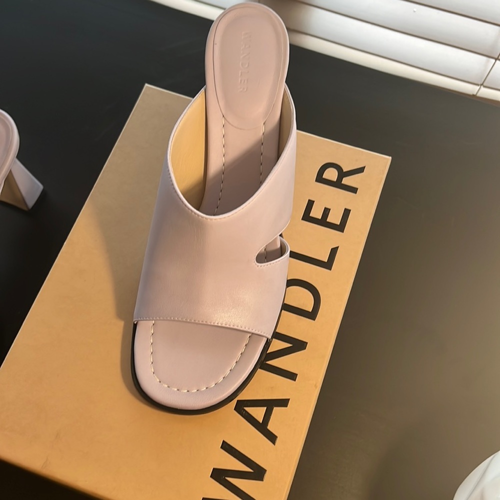 - WANDLER Marie Leather Sandal- orchid. Size 11B - Picture 6 of 14